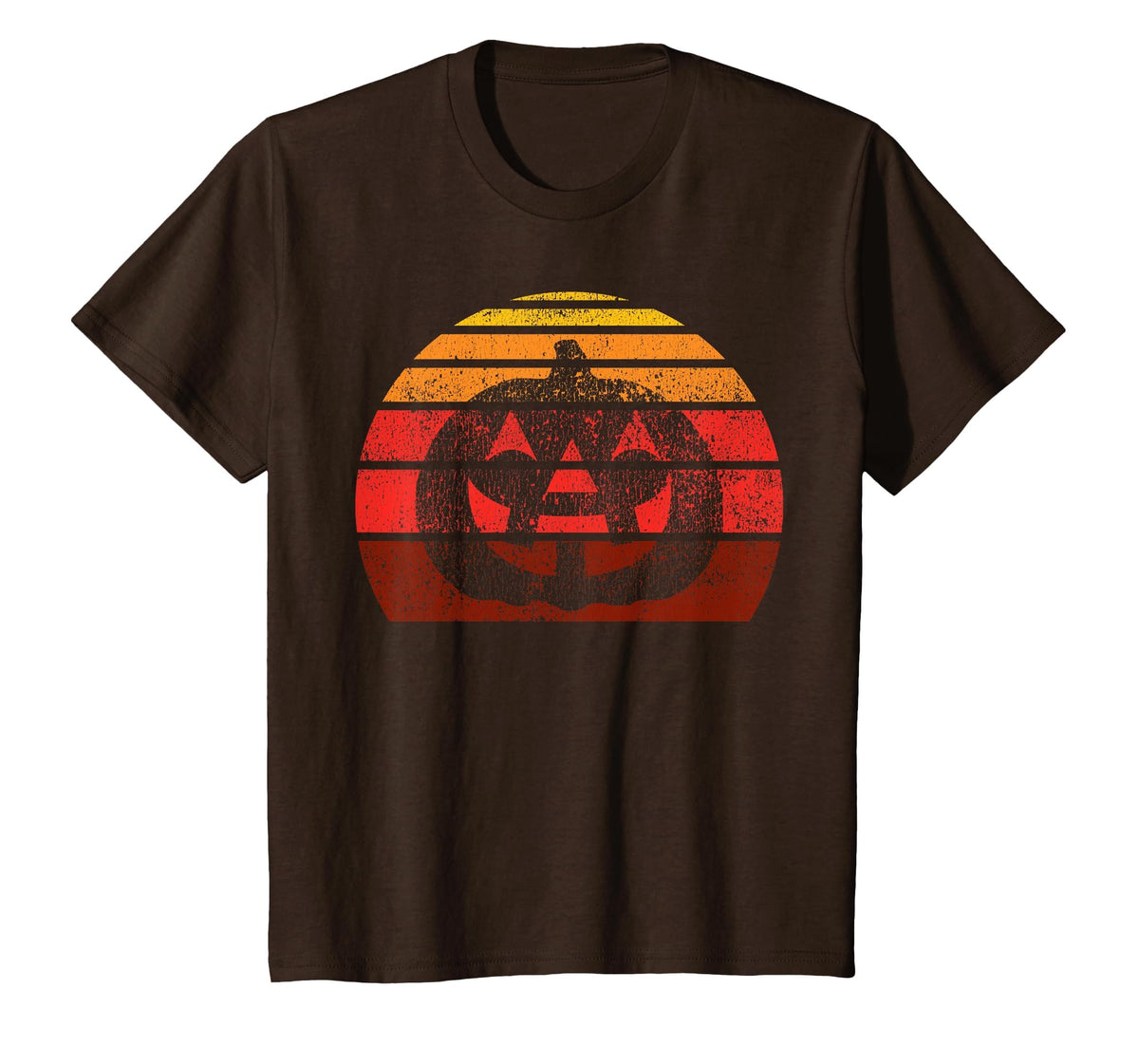 Vintage Halloween Pumpkin, Funny Retro Jack O Lantern T-Shirt