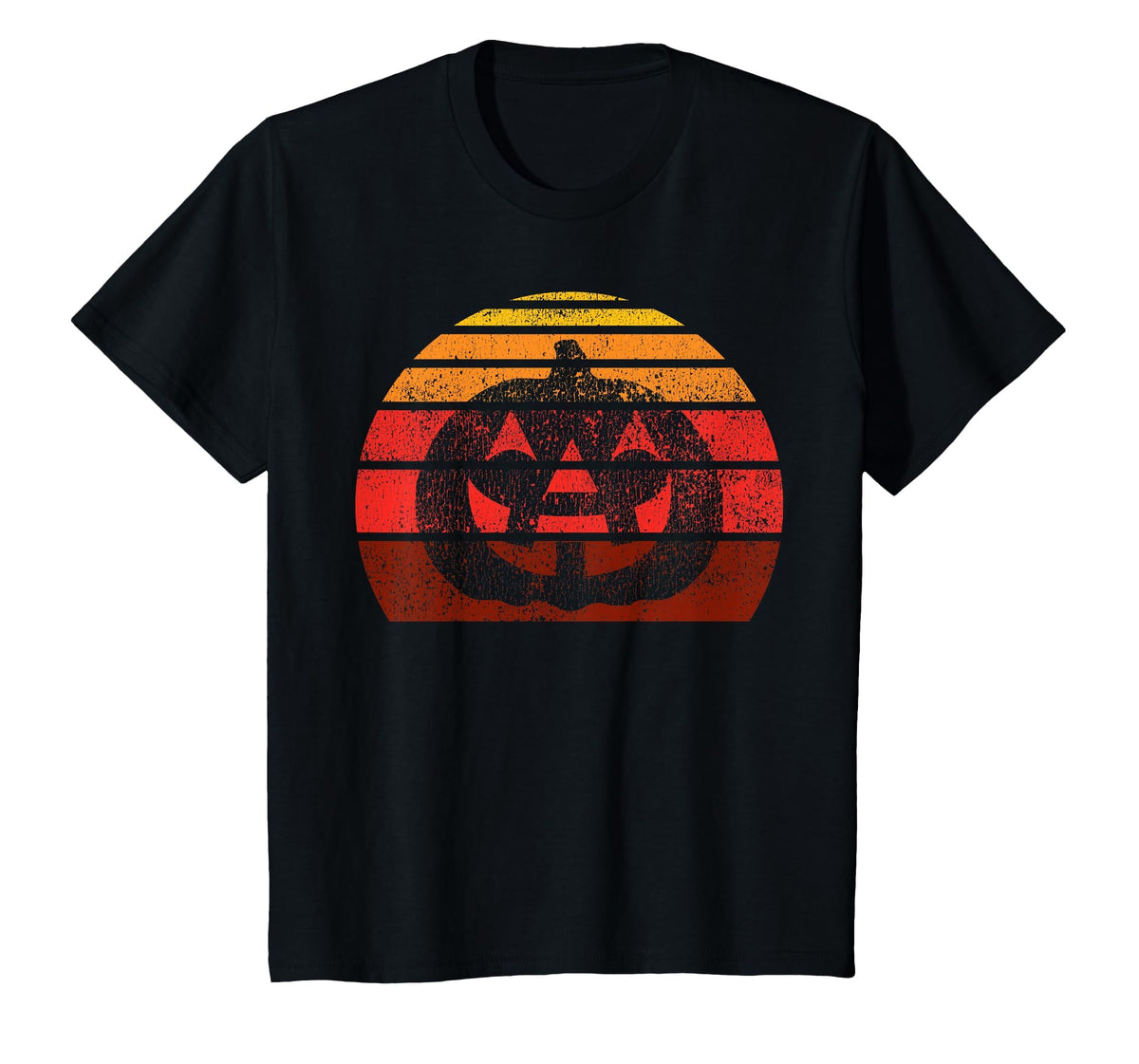 Vintage Halloween Pumpkin, Funny Retro Jack O Lantern T-Shirt
