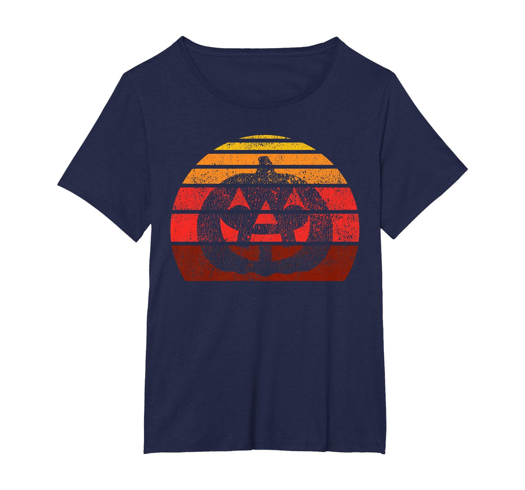 Vintage Halloween Pumpkin, Funny Retro Jack O Lantern T-Shirt
