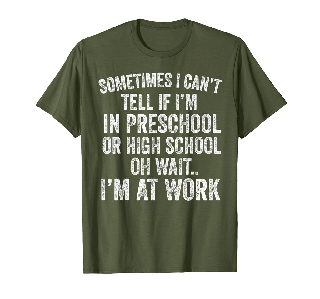 Oh Wait I’m At Work Funny Sarcastic Saying T-Shirt