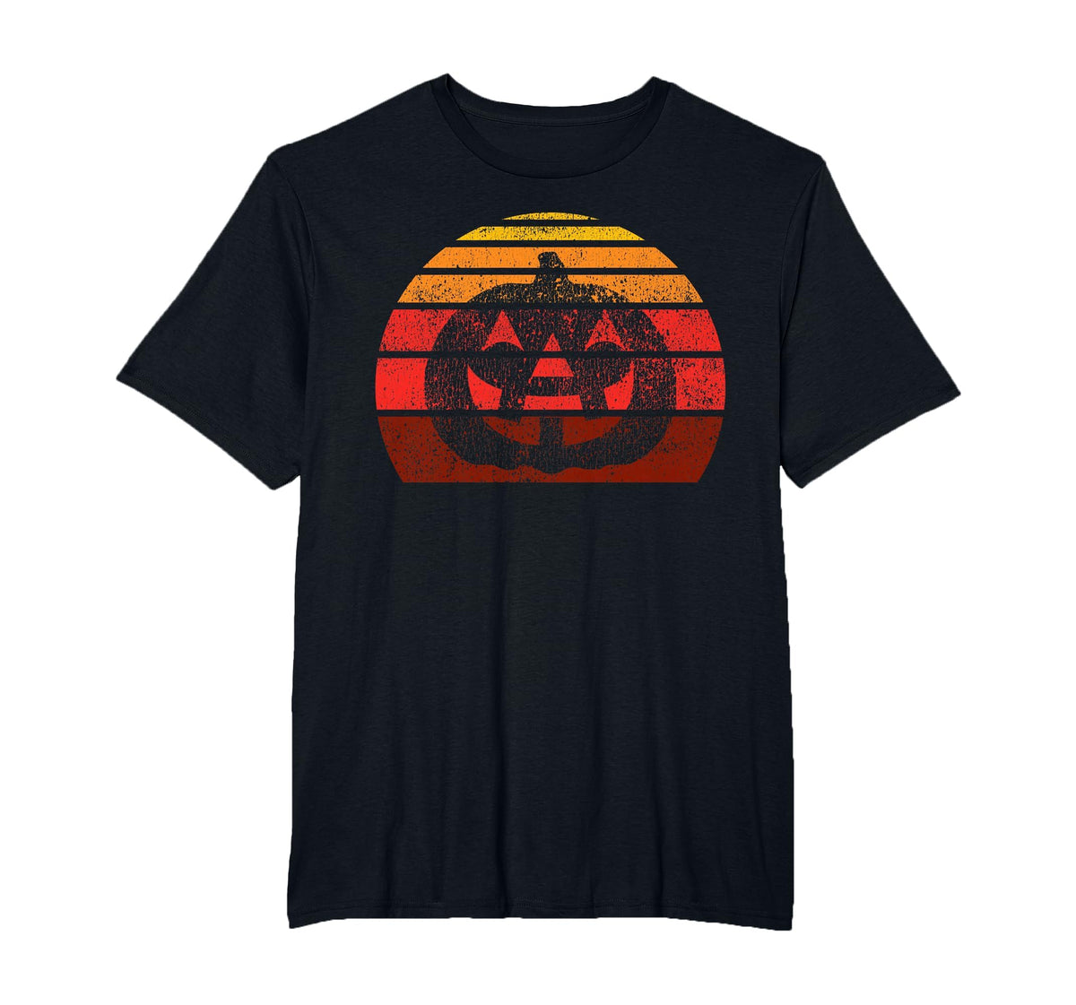 Vintage Halloween Pumpkin, Funny Retro Jack O Lantern T-Shirt