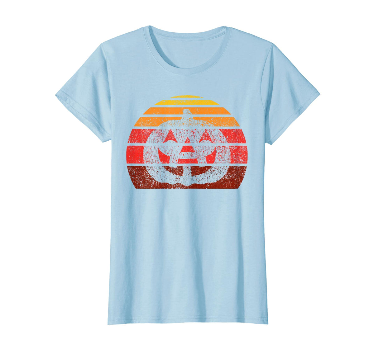 Vintage Halloween Pumpkin, Funny Retro Jack O Lantern T-Shirt