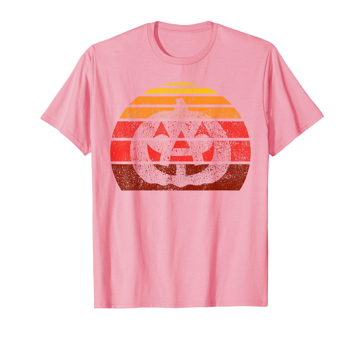 Vintage Halloween Pumpkin, Funny Retro Jack O Lantern T-Shirt
