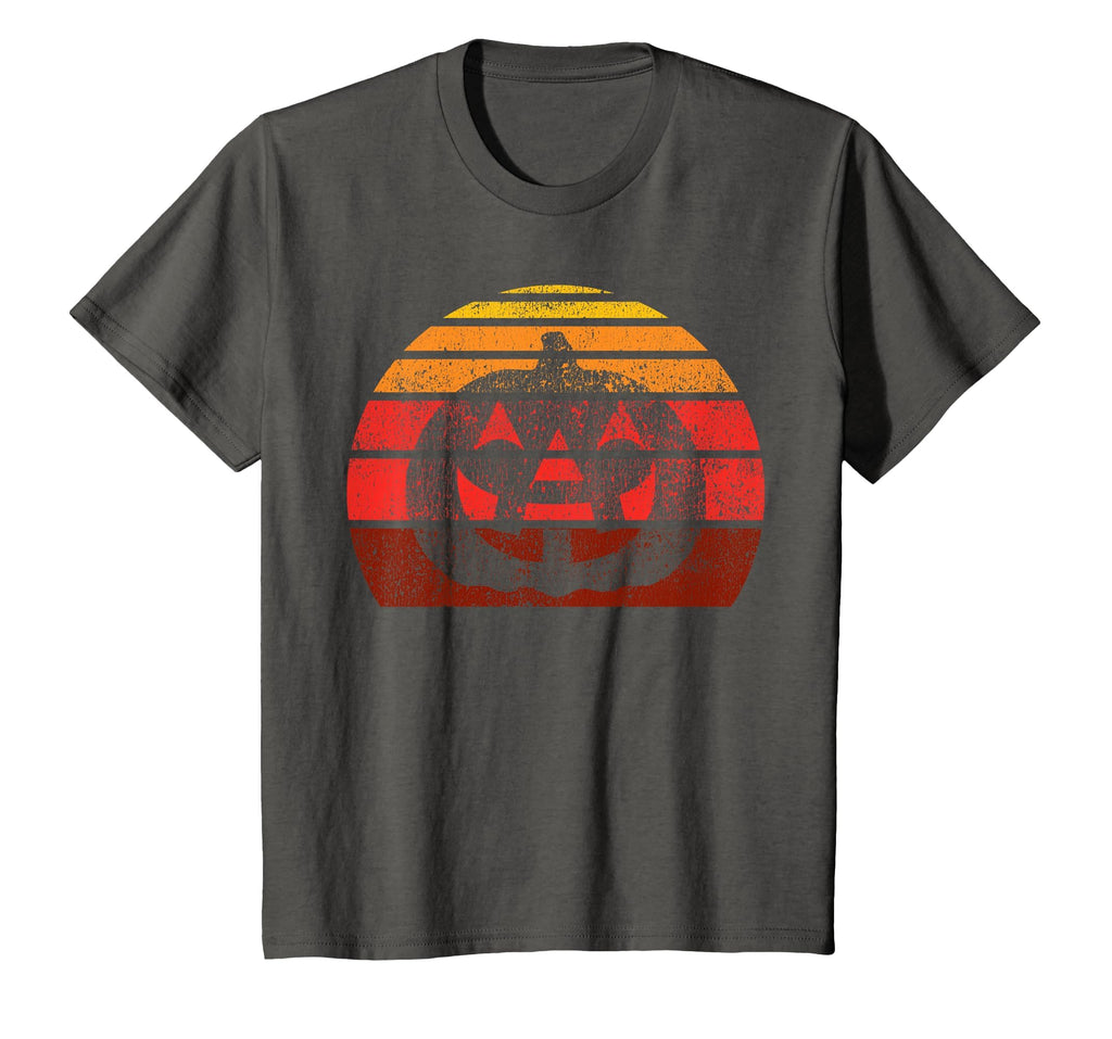 Vintage Halloween Pumpkin, Funny Retro Jack O Lantern T-Shirt