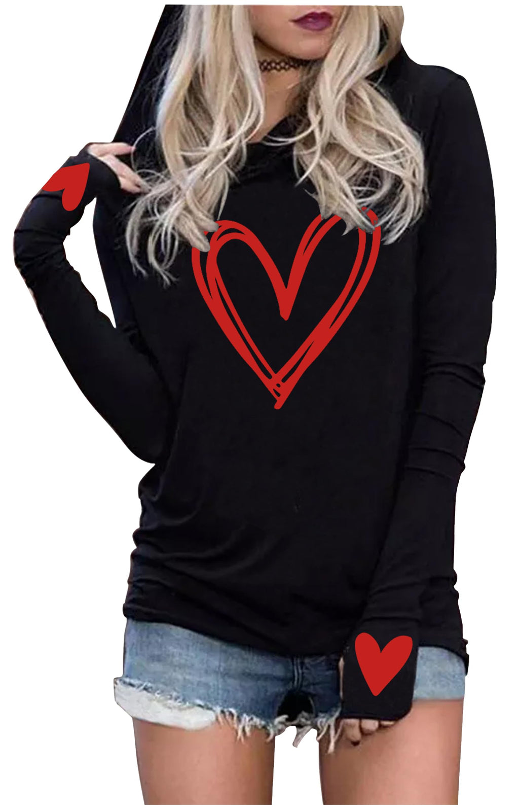 Hoodies Shirts for Women Early Fall Long Sleeve Tops Vintage Graphic Outfit