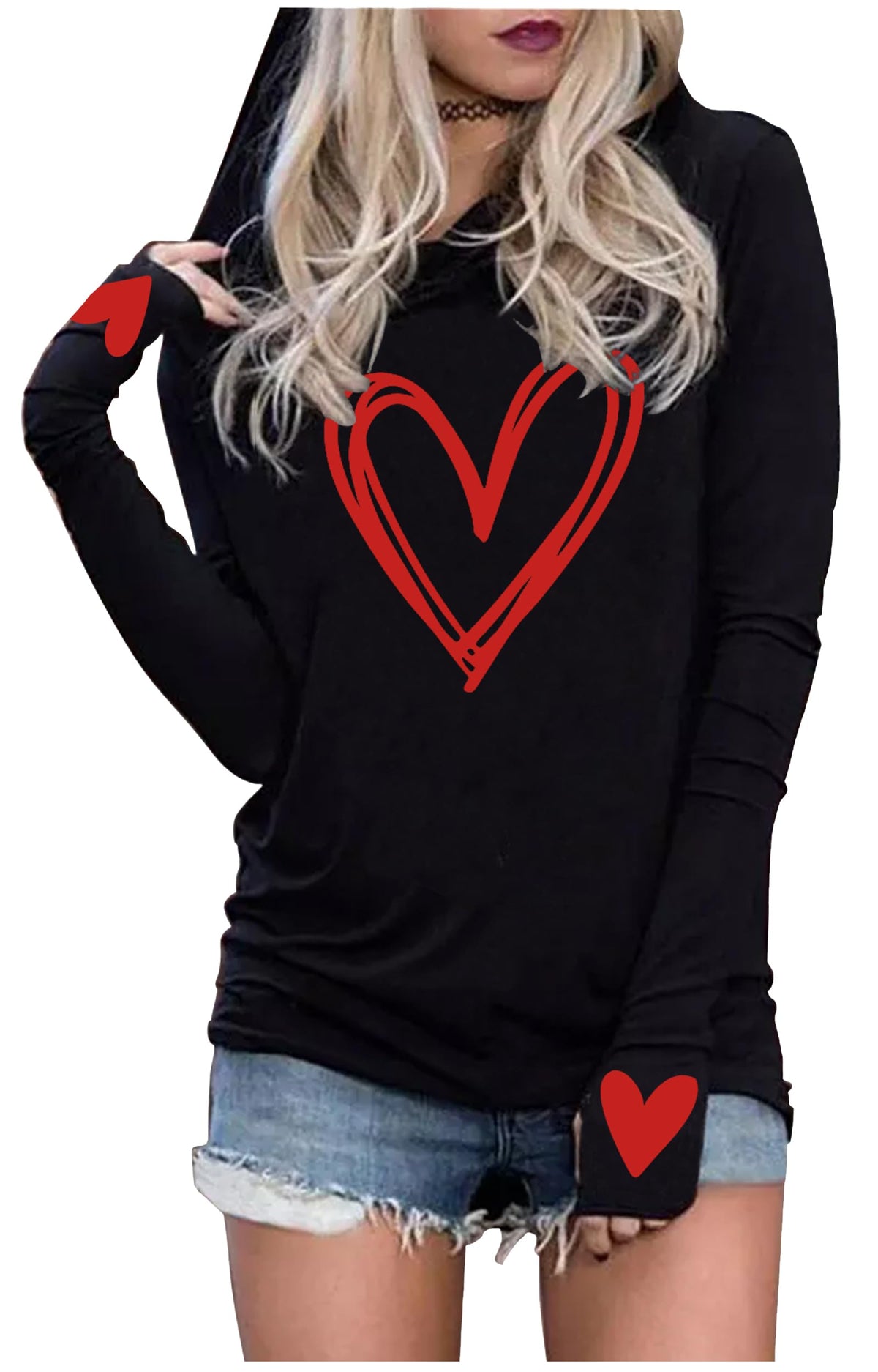 Hoodies Shirts for Women Early Fall Long Sleeve Tops Vintage Graphic Outfit