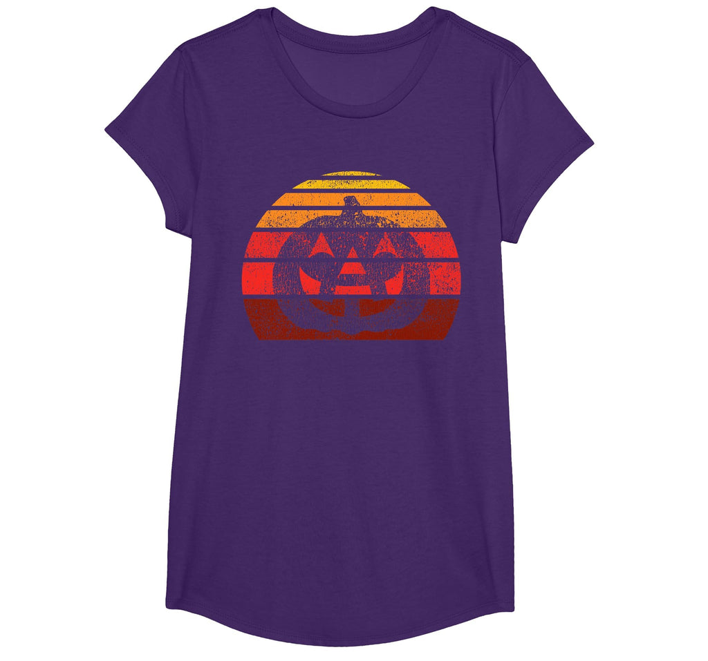 Vintage Halloween Pumpkin, Funny Retro Jack O Lantern T-Shirt