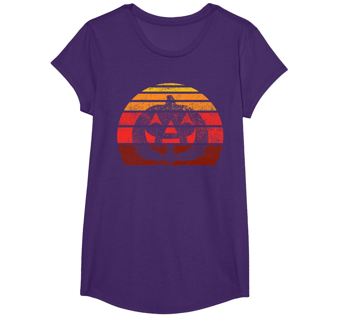 Vintage Halloween Pumpkin, Funny Retro Jack O Lantern T-Shirt
