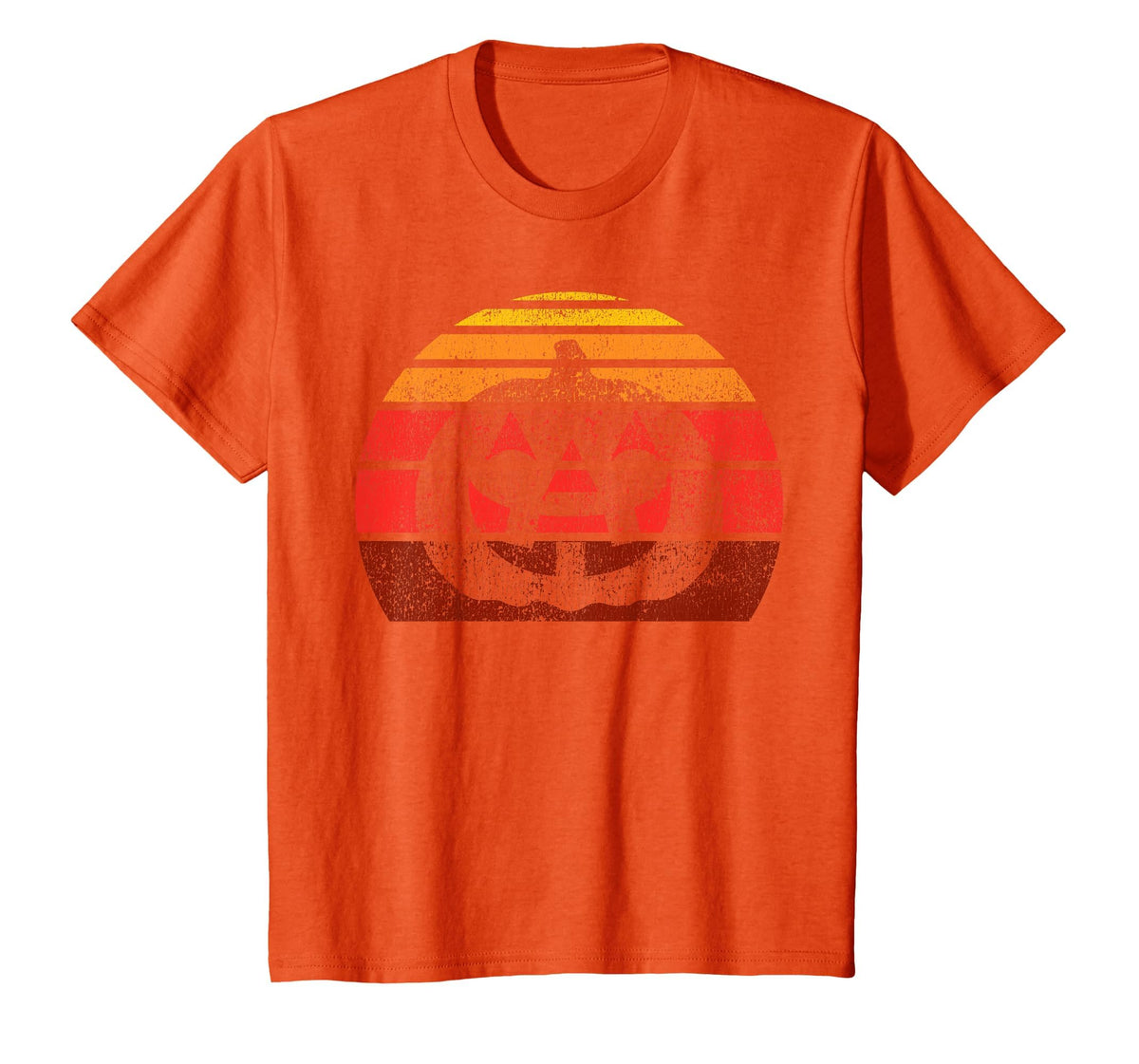 Vintage Halloween Pumpkin, Funny Retro Jack O Lantern T-Shirt