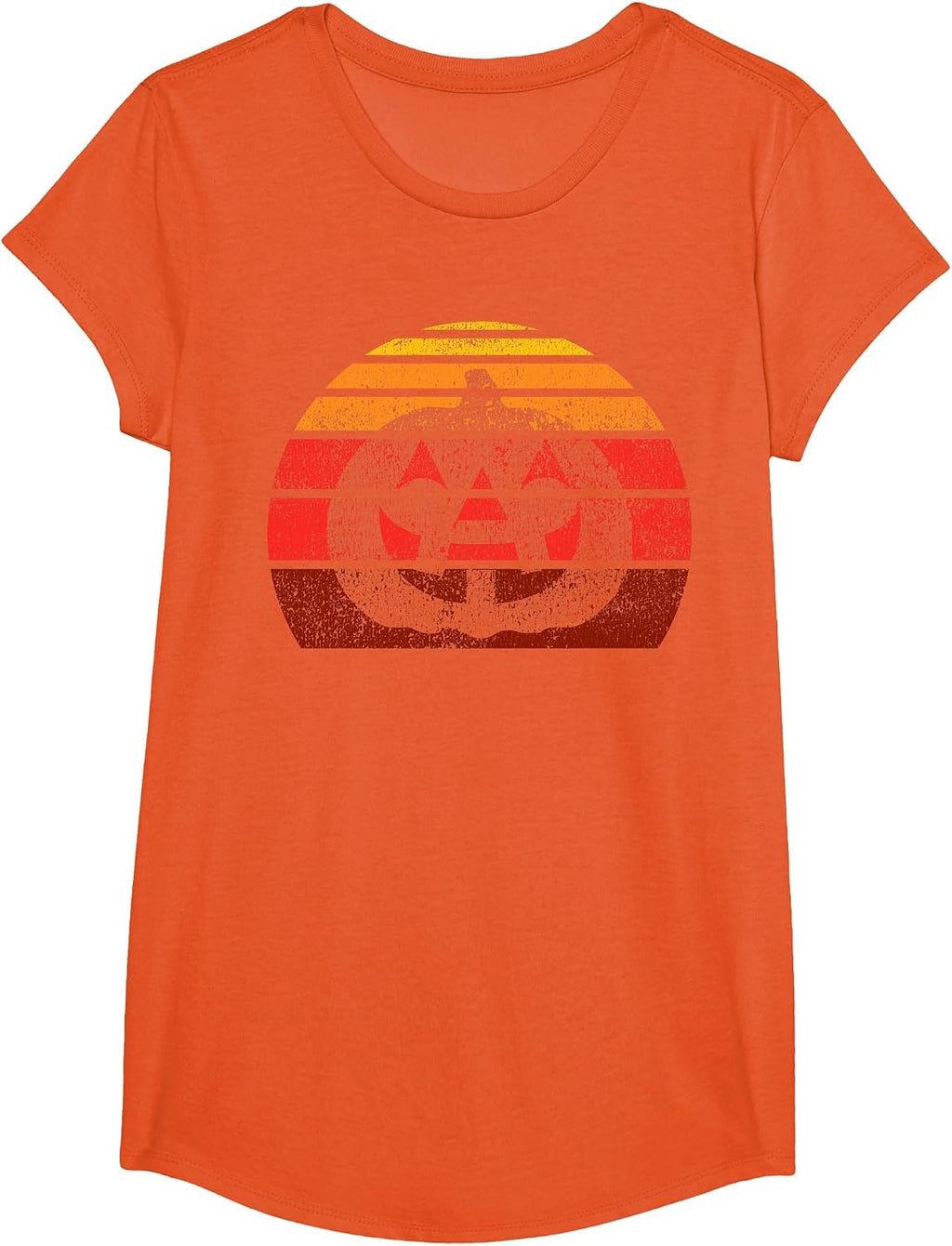 Vintage Halloween Pumpkin, Funny Retro Jack O Lantern T-Shirt