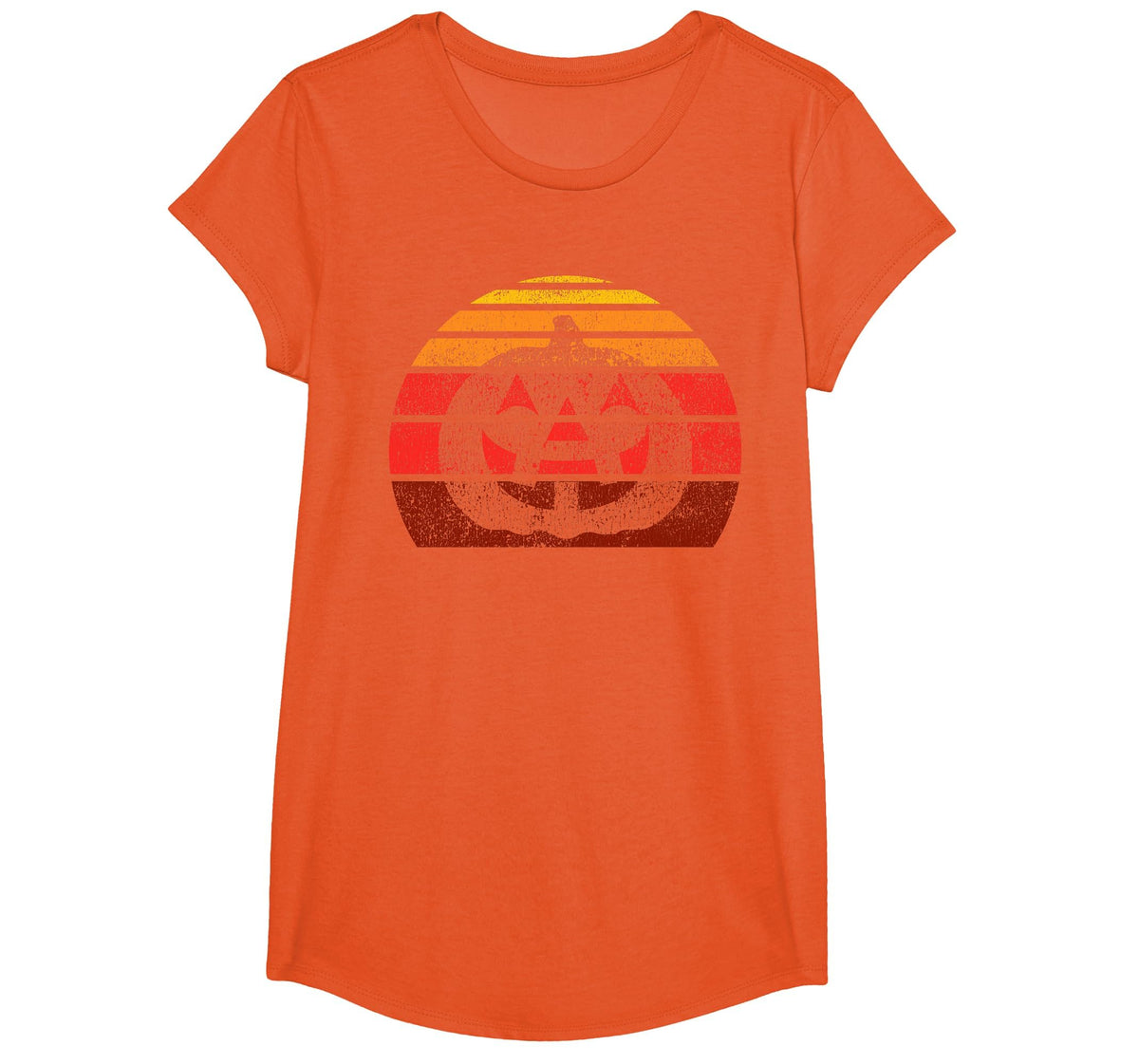 Vintage Halloween Pumpkin, Funny Retro Jack O Lantern T-Shirt