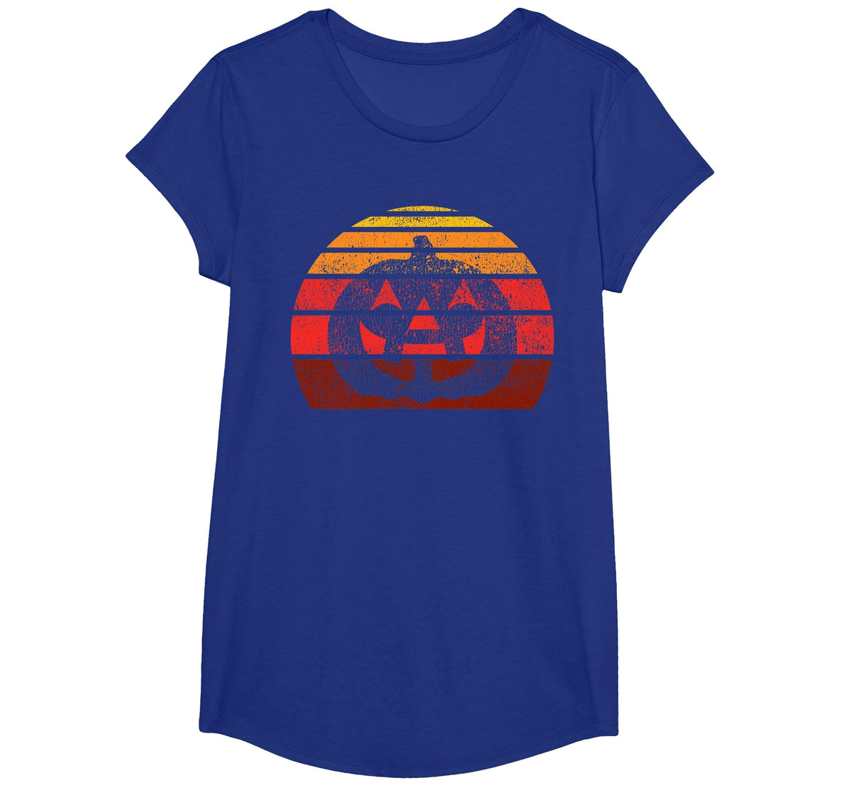 Vintage Halloween Pumpkin, Funny Retro Jack O Lantern T-Shirt
