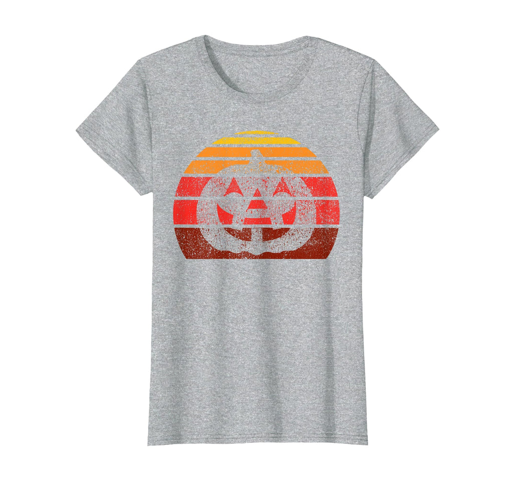 Vintage Halloween Pumpkin, Funny Retro Jack O Lantern T-Shirt