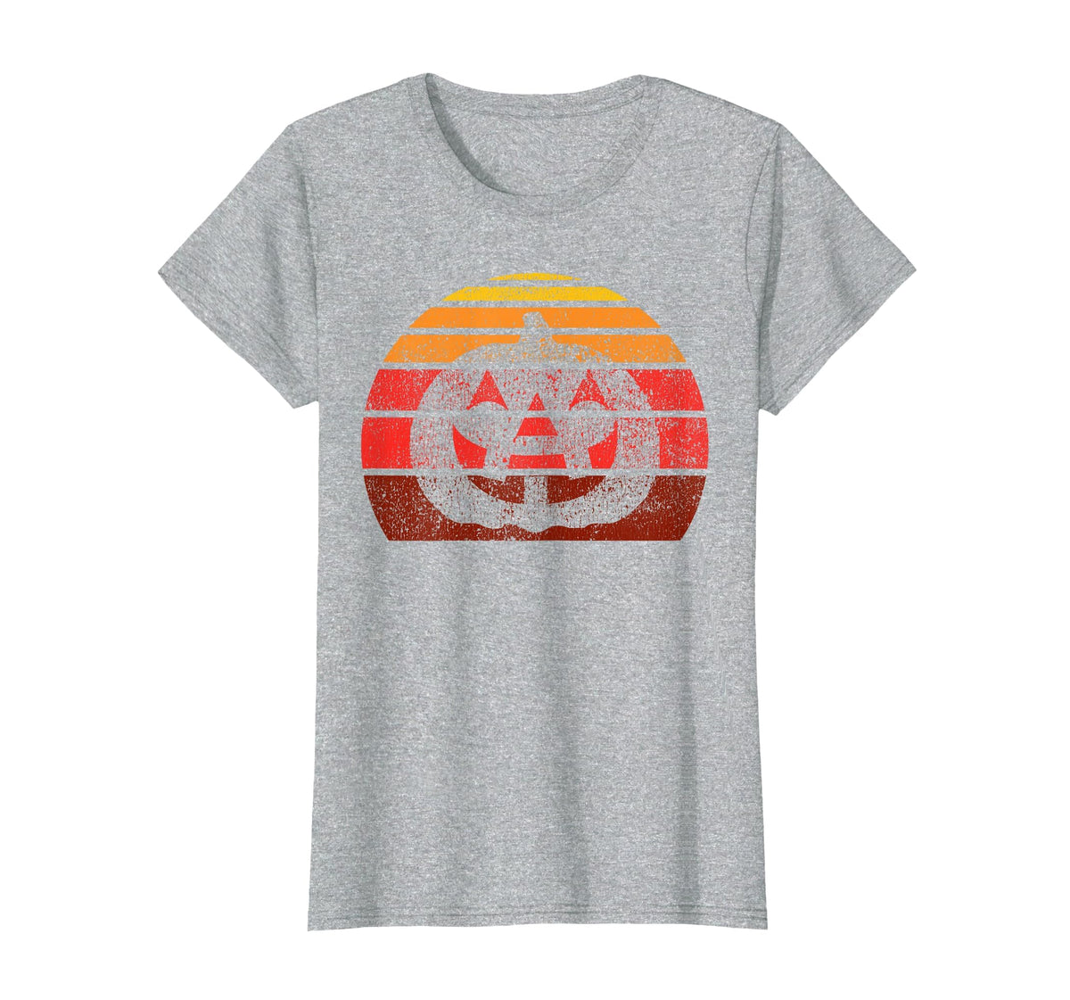 Vintage Halloween Pumpkin, Funny Retro Jack O Lantern T-Shirt