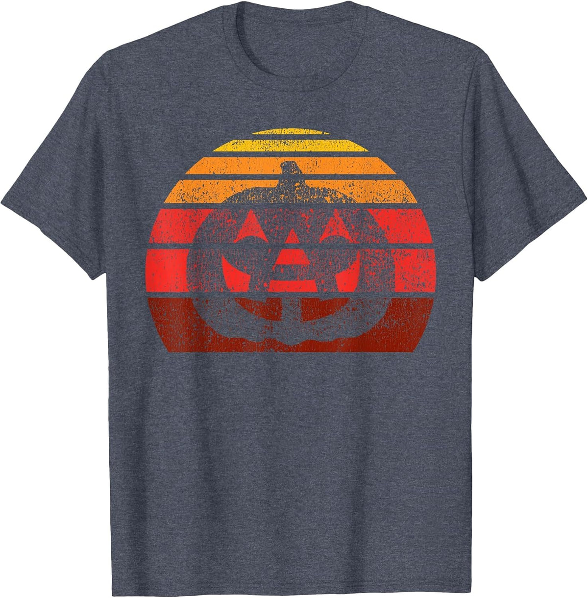Vintage Halloween Pumpkin, Funny Retro Jack O Lantern T-Shirt