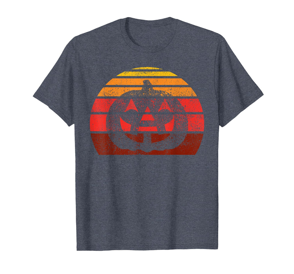 Vintage Halloween Pumpkin, Funny Retro Jack O Lantern T-Shirt