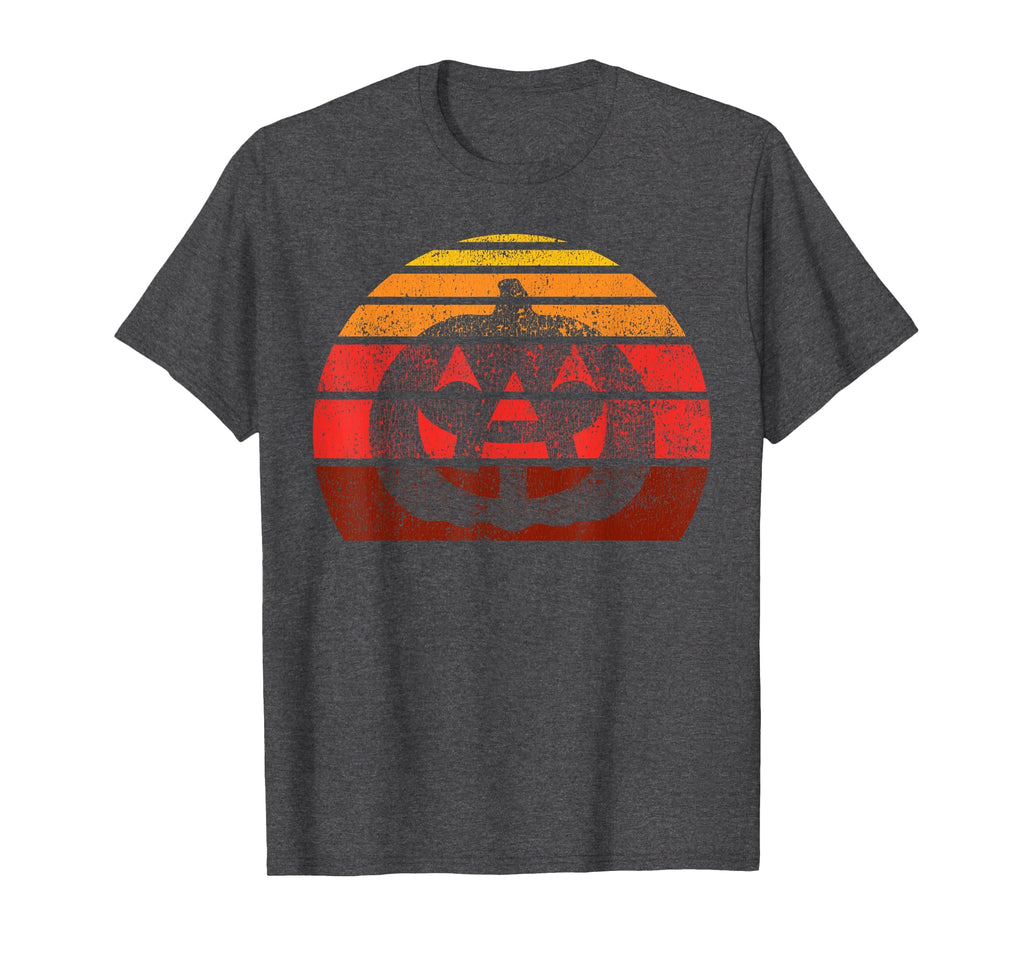 Vintage Halloween Pumpkin, Funny Retro Jack O Lantern T-Shirt