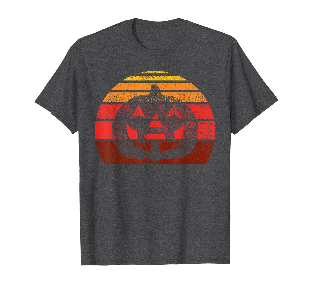 Vintage Halloween Pumpkin, Funny Retro Jack O Lantern T-Shirt