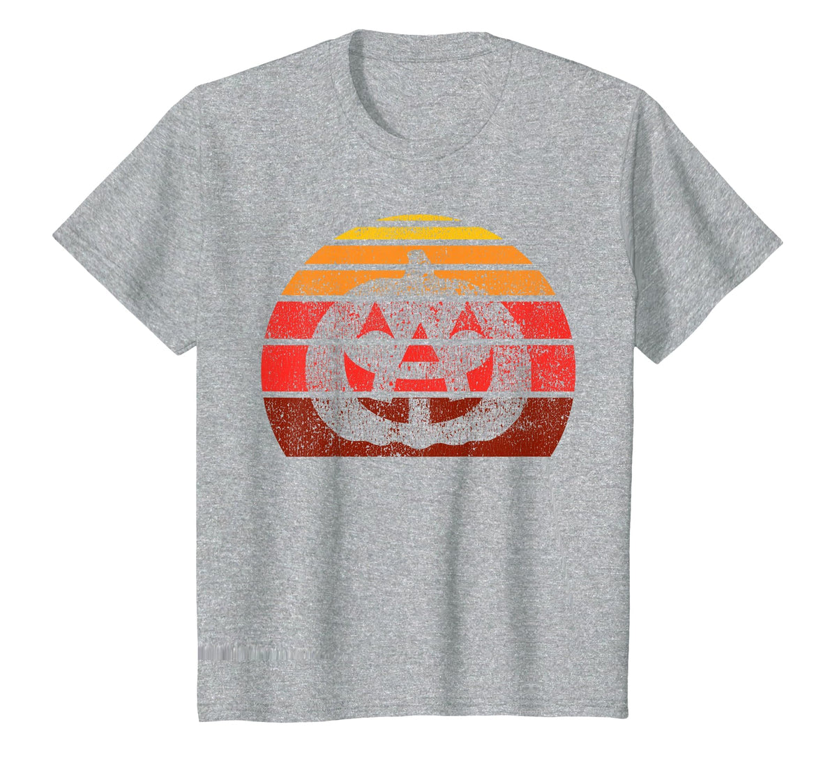 Vintage Halloween Pumpkin, Funny Retro Jack O Lantern T-Shirt