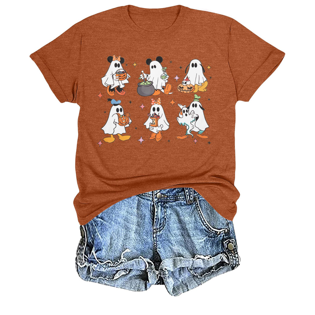 Magic Shirts for Women Cute Castle Graphic Vacation Tops