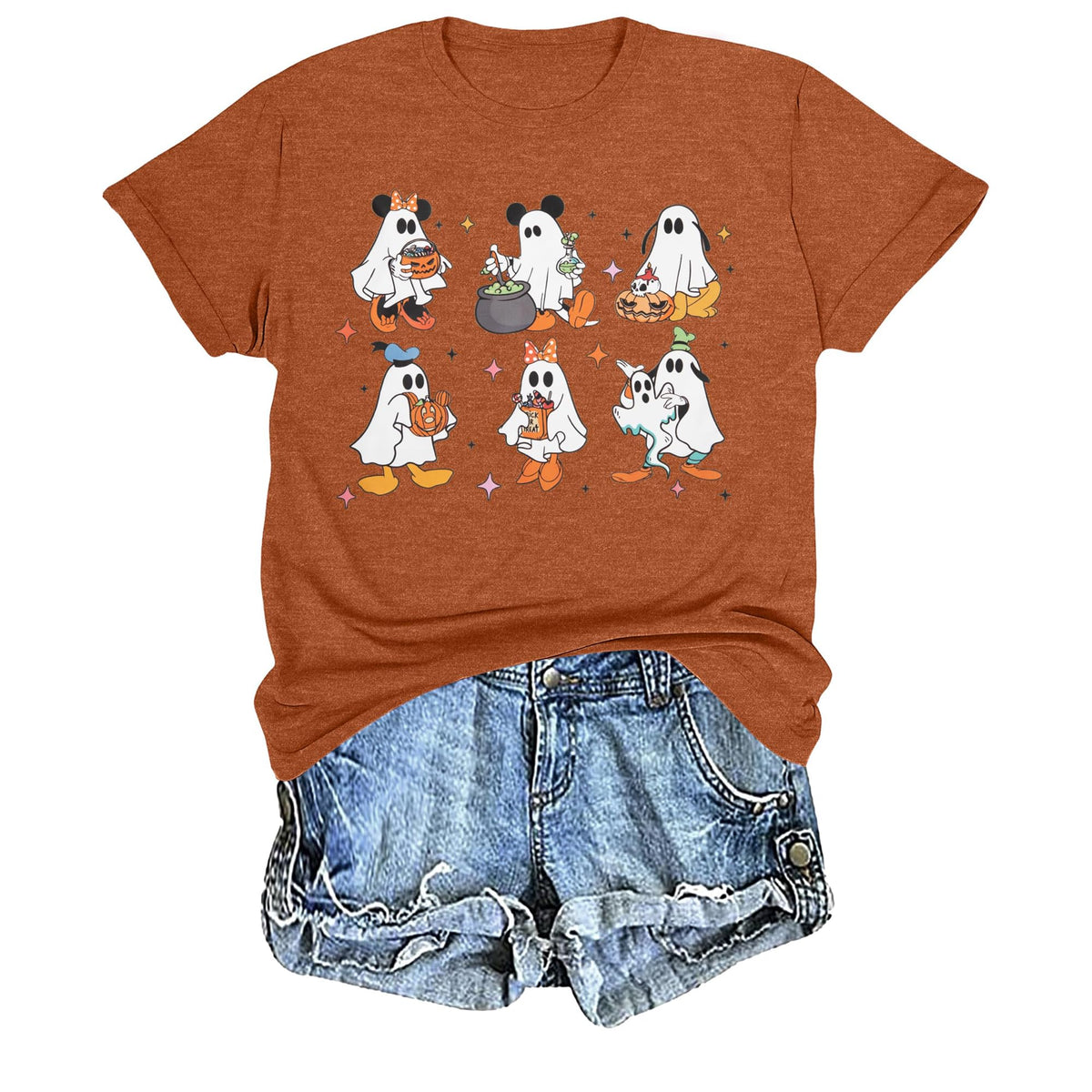 Magic Shirts for Women Cute Castle Graphic Vacation Tops