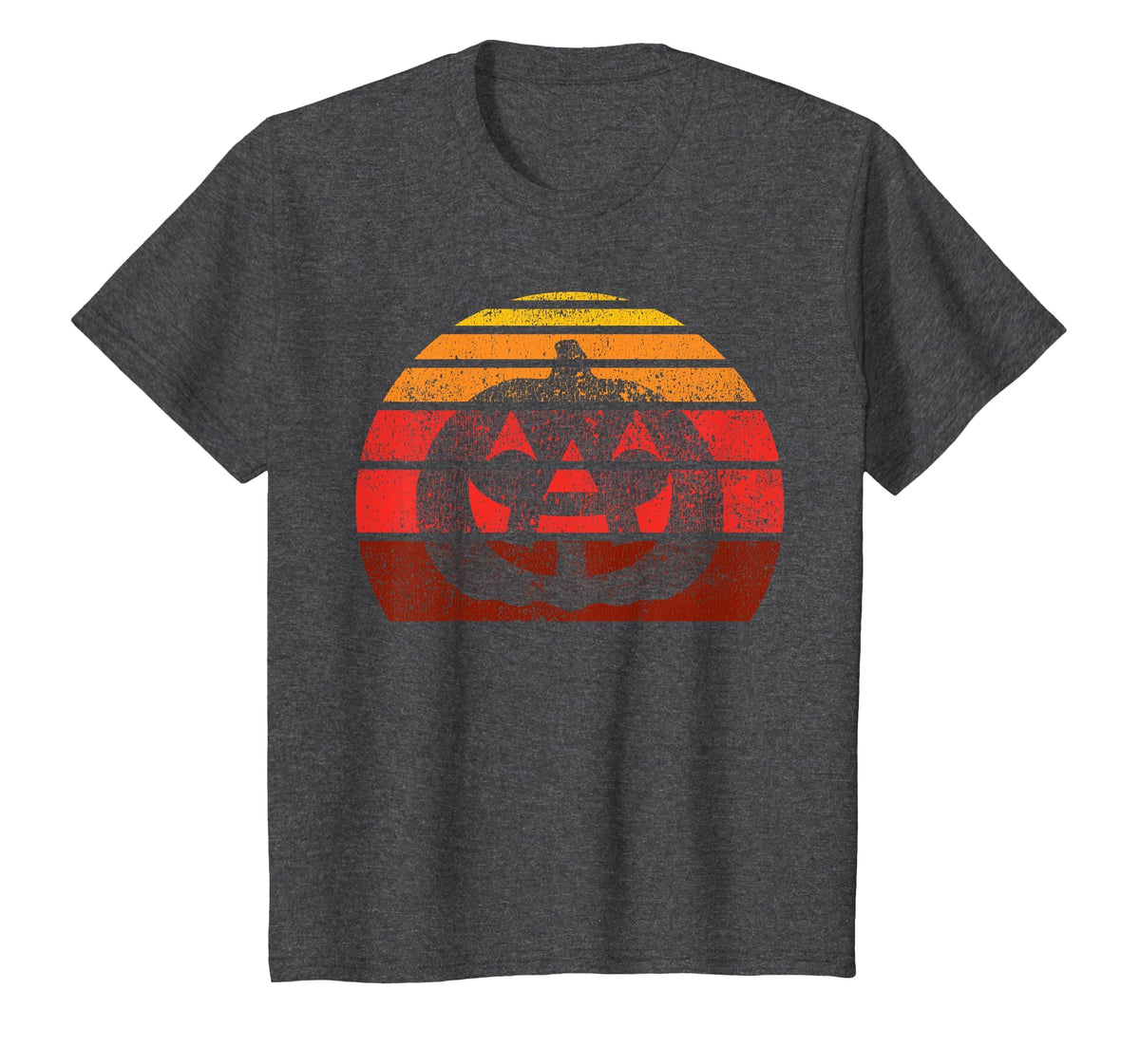 Vintage Halloween Pumpkin, Funny Retro Jack O Lantern T-Shirt