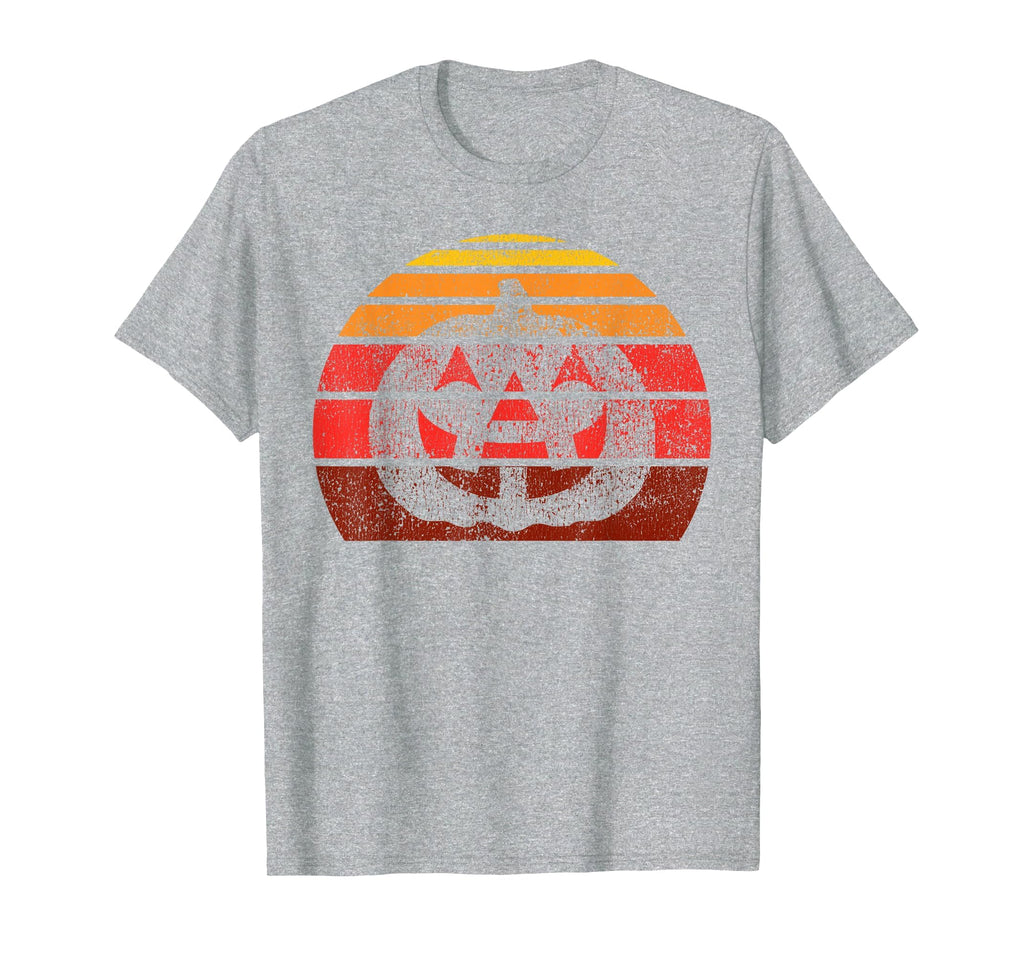 Vintage Halloween Pumpkin, Funny Retro Jack O Lantern T-Shirt