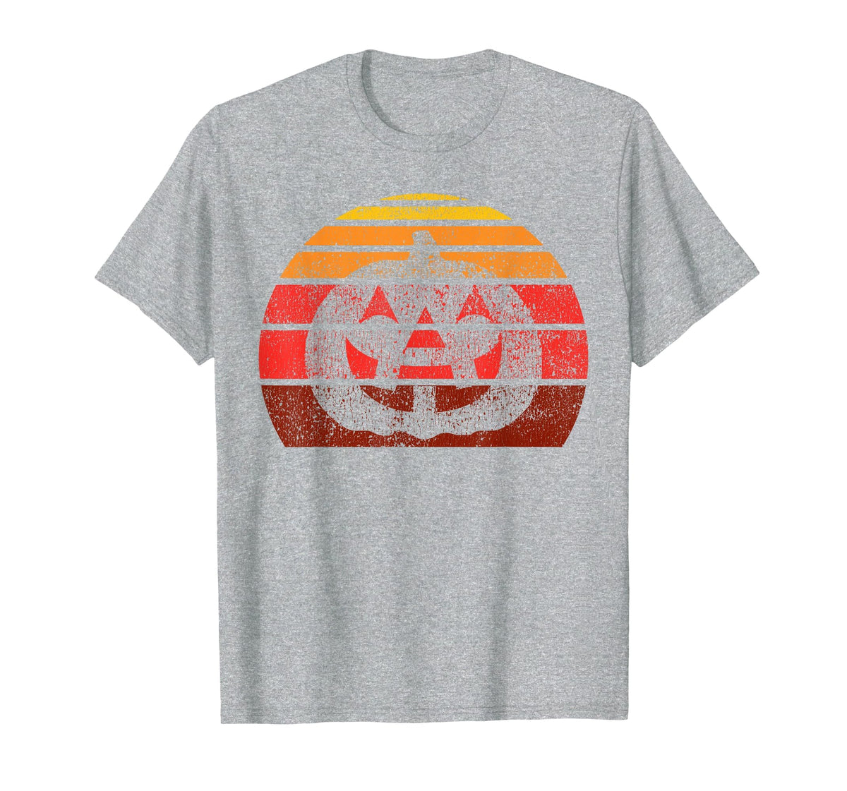Vintage Halloween Pumpkin, Funny Retro Jack O Lantern T-Shirt