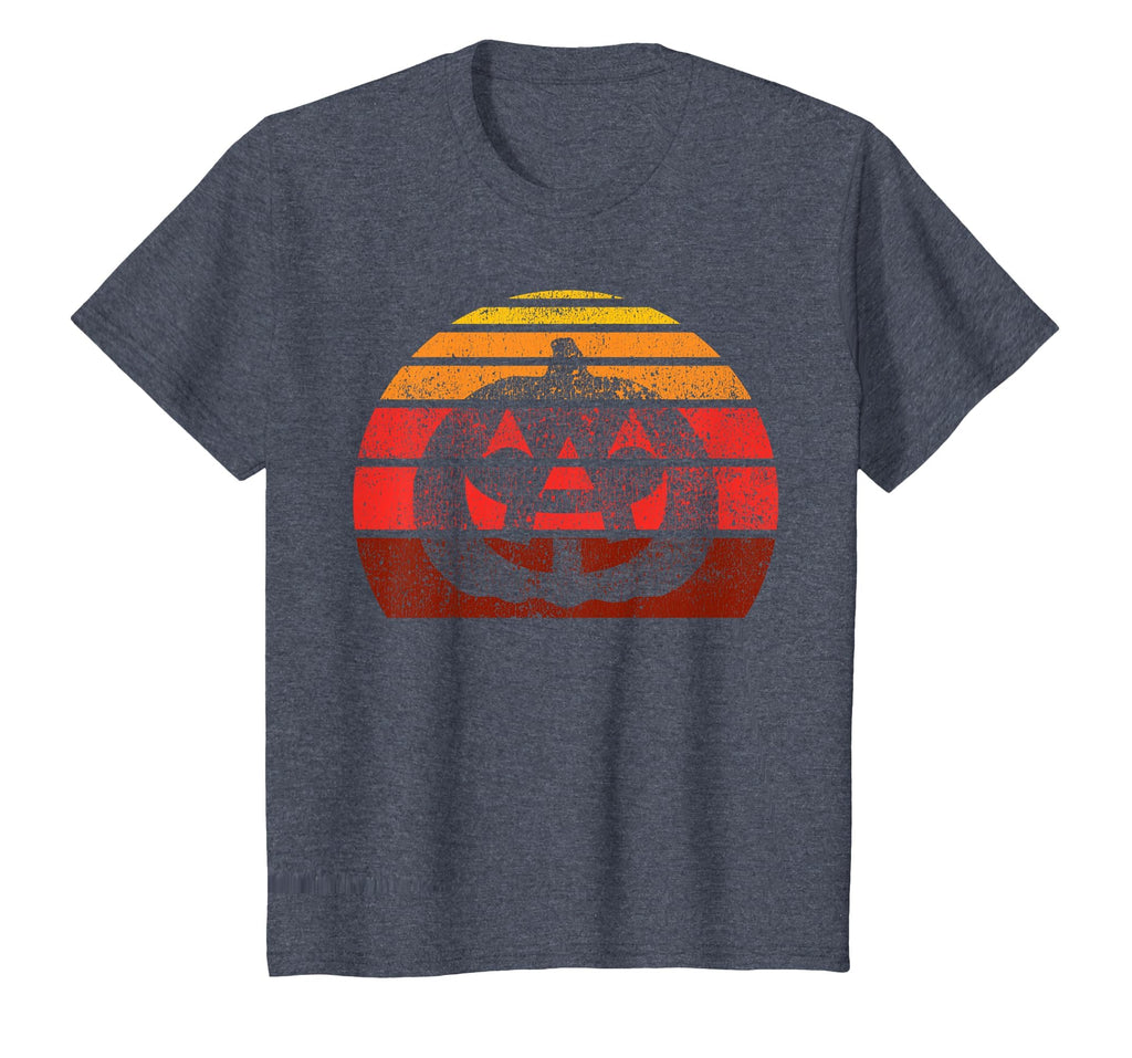 Vintage Halloween Pumpkin, Funny Retro Jack O Lantern T-Shirt