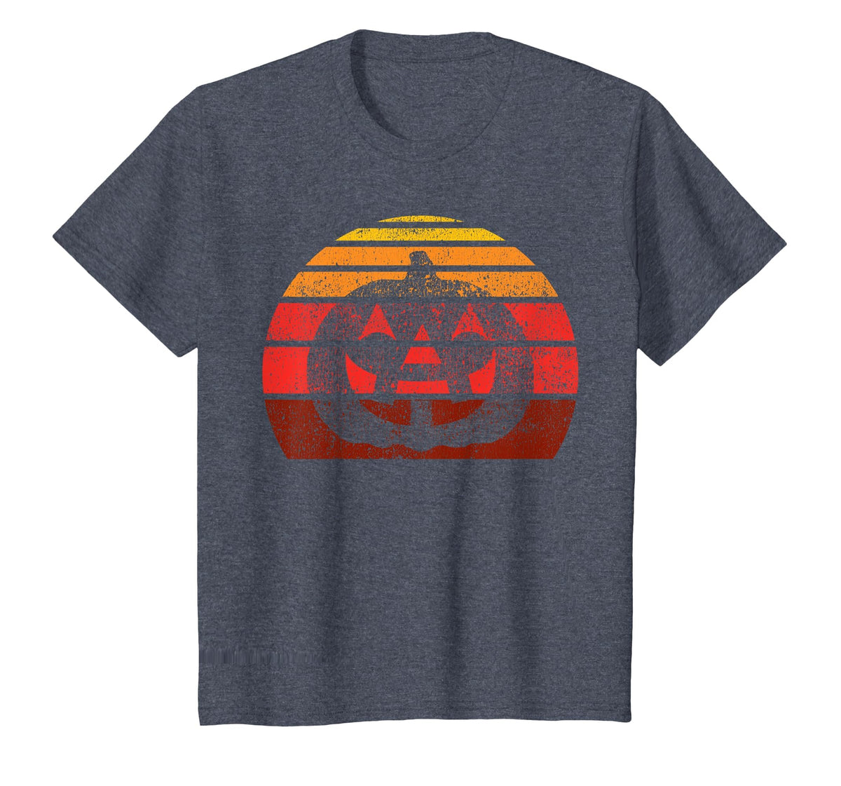 Vintage Halloween Pumpkin, Funny Retro Jack O Lantern T-Shirt
