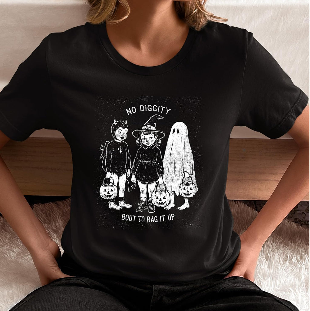 No Diggity Halloween Graphic Tee