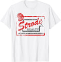 Strode Realty Ringer Happy Halloween Holiday Vintage Retro T-Shirt