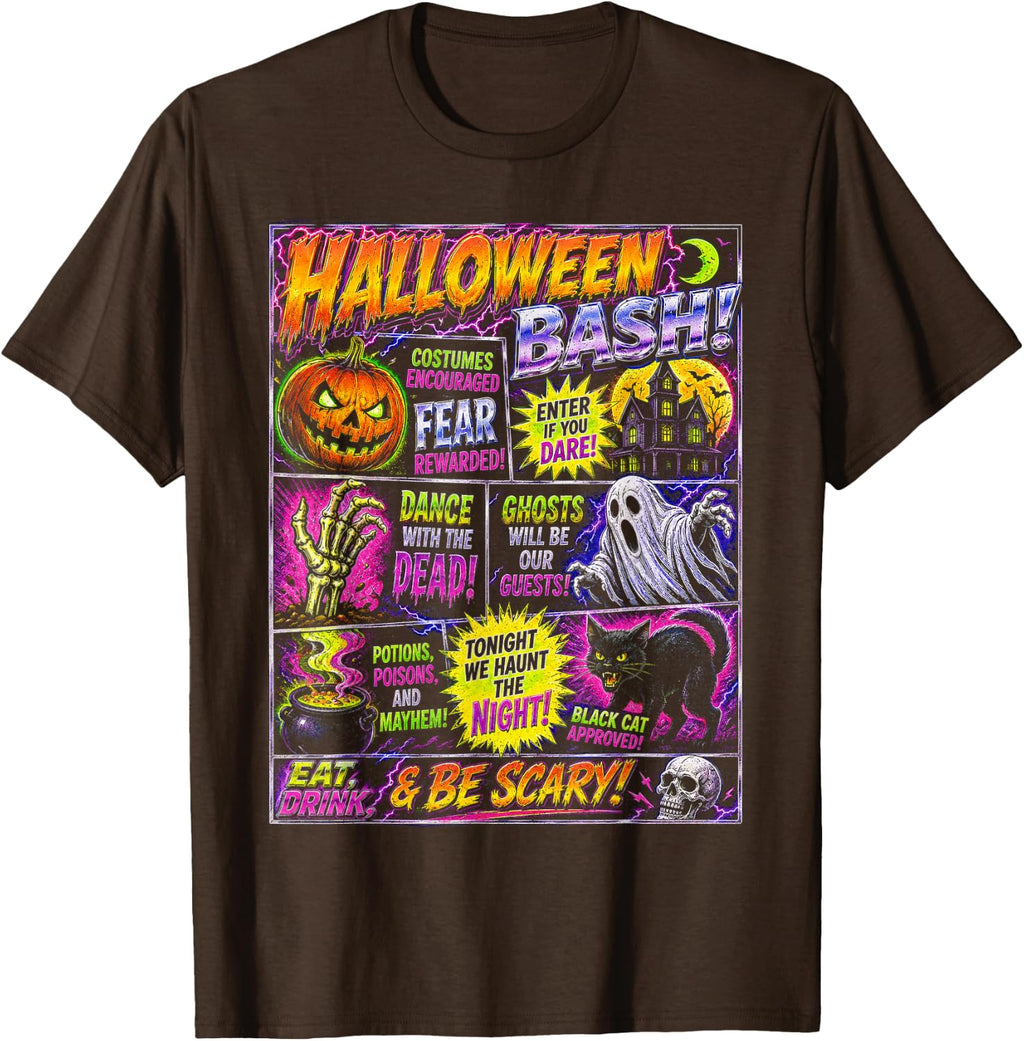 Halloween Vintage Horrorfest Poster Party Halloween T-Shirt