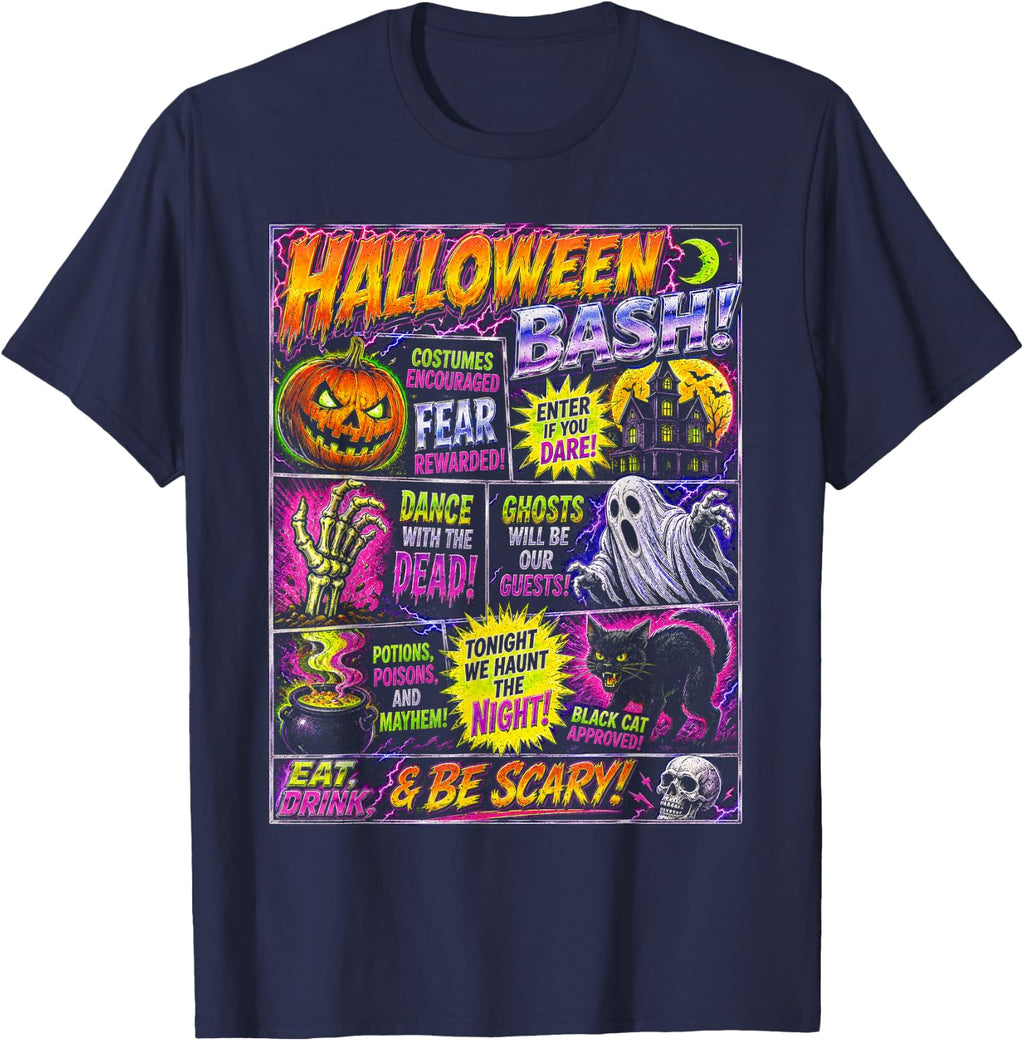 Halloween Vintage Horrorfest Poster Party Halloween T-Shirt