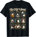 Too Cozy to Haunt Cute Ghost Halloween Spooky Season T-Shirt